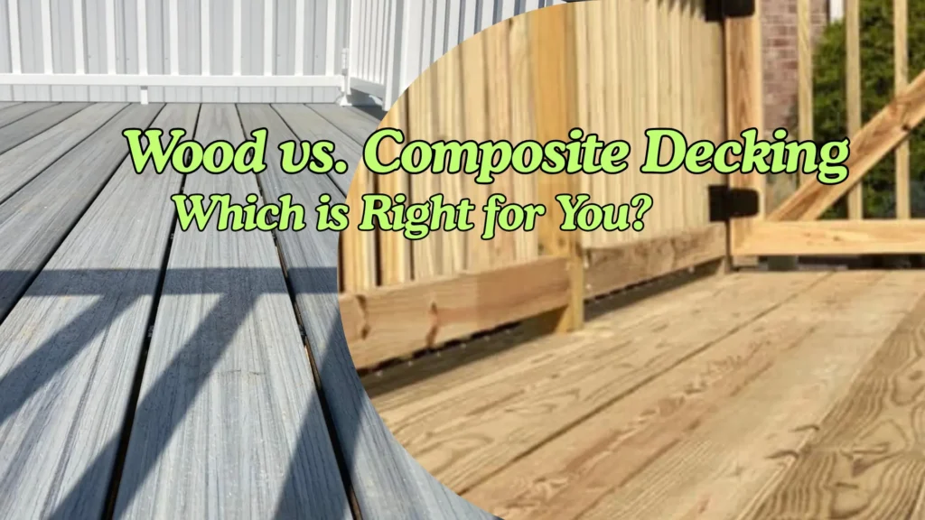 Composite vs Wood Deck: Which Is the Best Deck Material in 2026? 1 Wood vs. Composite Decking